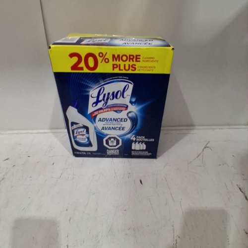 4PK LYSOL ADVANCED TOILET BOWL CLEANER - 946ML/BOTTLE (MODEL: 937319) image 3