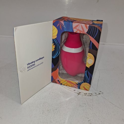 SEAHORSE ADULT VIBRATING TOY - ROSE RED image 2