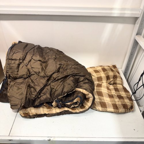 KINGCAMP SNOWFLAKE 300D DOUBLE FLANNEL SLEEPING BAG - 86" X 59" - BROWN PLAID (MODEL: KS2216) image 3