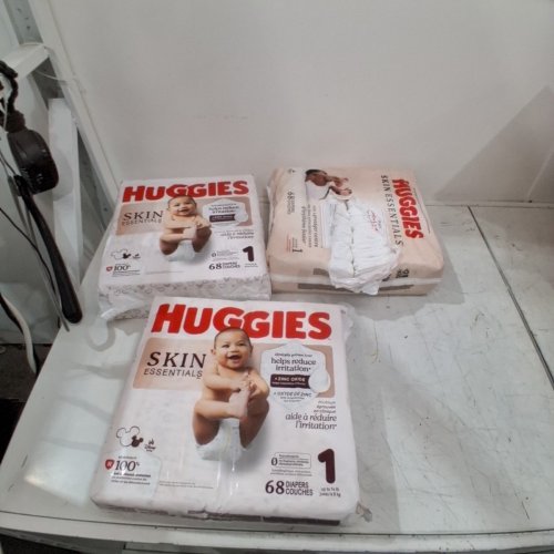 193PK HUGGIES DIAPERS SKIN ESSENTIALS - SIZE 1 - DISNEY image 2