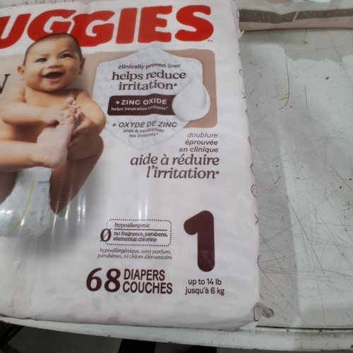 193PK HUGGIES DIAPERS SKIN ESSENTIALS - SIZE 1 - DISNEY image 4