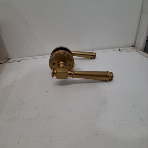 PASSAGE DOOR KNOB SET - PASSAGE - CHAMPAGNE BRONZE (ITEM: ZR12-C54A-P) image 4
