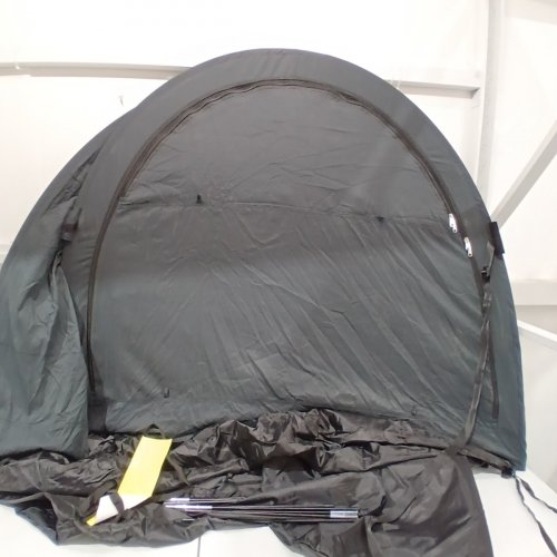 BREATHABLE PRIVACY BED TENT - 75" X 39" X 47" - GREY (MODEL:140191) image 2