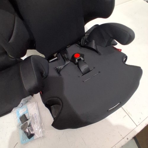 GRACO TRANZITIONS 3-IN-1 HARNESS/HIGHBACK/BACKLESS BOOSTER CAR SEAT - 100LBS MAX/CAP - PROOF/BLACK (MODEL: 2035724) image 5