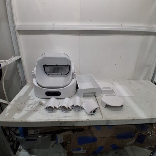 AUTOSCOOPER 11 SELF CLEANING CAT LITTER BOX - 20.2" X 24" - 10L - WHITE image 3