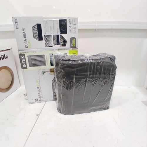 INTEX DURA-BEAM PLUS DELUXE PILLOW REST RAISED AIR MATTRESS WITH BUILT-IN ELECTRIC PUMP - QUEEN 60" X 16.5" X 80" (MODEL: ‎AP619D/64135ED) image 2