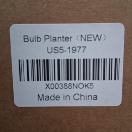 BULB PLANTER - SOD PLUGGER - GREEN / BLACK (ITEM: US5-1977) image 2