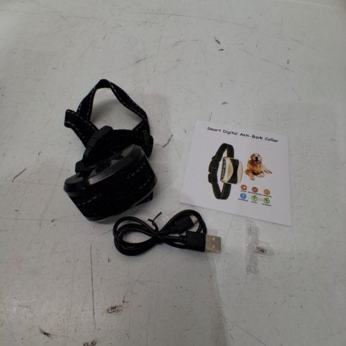 BASIC BARK CONTROL COLLAR FOR DOGS - 8LB - BLACK image 3