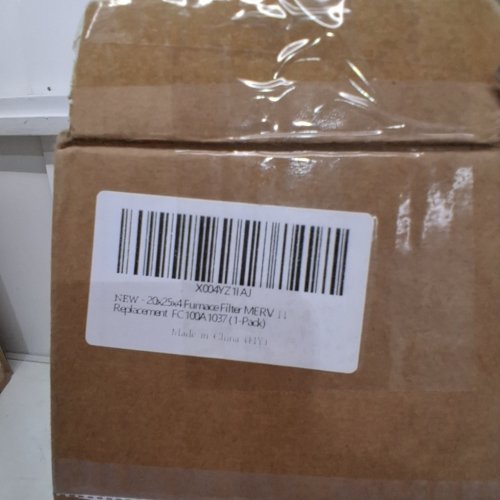 COLLAPSIOBLE FURNACE FILTER - 20" X 25" X 4", MERV 11 (MODEL: FC100A1037) image 2