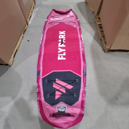 FLYPARK SUP INFLATABLE PADDLE BOARD - 11FT X 34" - BLOOM PINK image 4