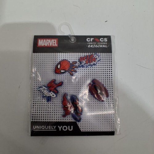 5PC CROCS SPIDER-MAN JIBBITZ SHOE CARMS image 2