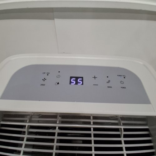WAYKAR 120 PINTS ENERGY STAR DEHUMIDIFIER- FOR SPACES UP TO 6,000 SQ. FT 1.14 GALLONS WATER TANK-WHITE-(MODEL: JD025CE-120) image 2