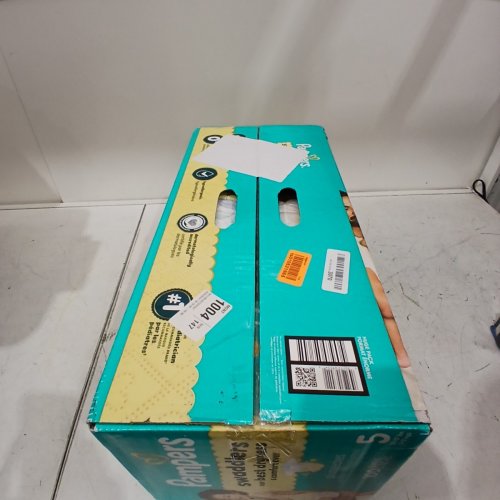 100PK PAMPERS SWADDLERS 100% LEAKPROOF DISPOSABLE BABY DIAPERS - SIZE 5 image 3