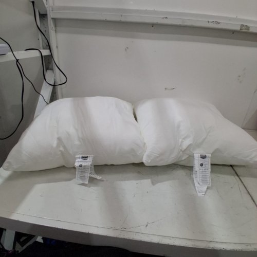 2PK UTOPIA BEDDING SUPER-SOFT THROW PILLOW INSERTS - 22" X 22" - WHITE image 2