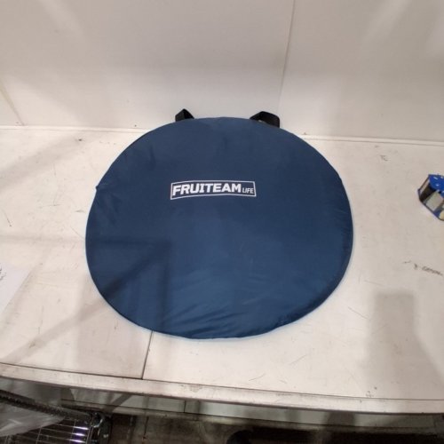 FRUITEAM POP UP PORTABLE PRIVACY CHANGING /SHOWER TENT - 47" X 47" X 76" - BLUE/YELLOW image 3