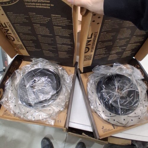 ONE PERFORMANCE REAR DISC BRAKE ROTOR FOR VARIOUS FORD AND LINCOLN MODELS - (MODEL:DS1-DS8157) image 2