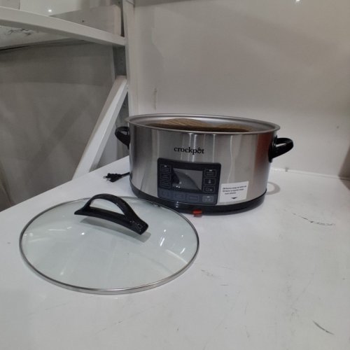 CROCK-POT PROGRAMMABLE MY TIME SLOW COOKER - 6 QT, 120V, 240W - SILVER (MODEL: SCCPVFC630) image 4