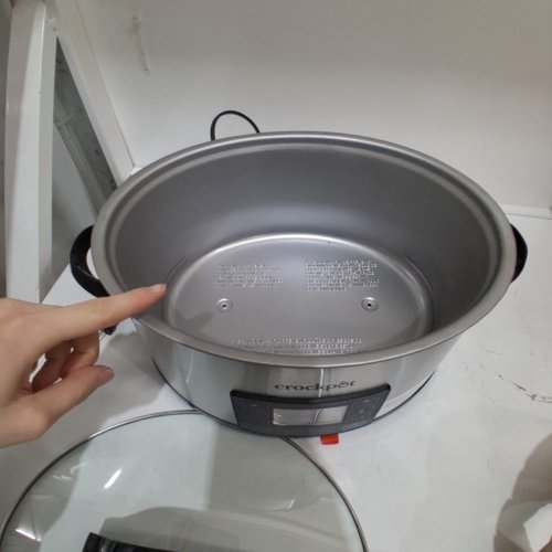 CROCK-POT PROGRAMMABLE MY TIME SLOW COOKER - 6 QT, 120V, 240W - SILVER (MODEL: SCCPVFC630) image 5