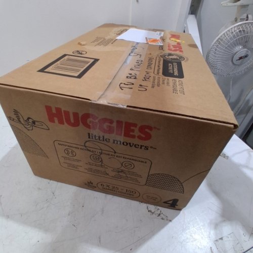 150PK HUGGIES LITTLE MOVERS DIAPERS - SIZE 4 image 3