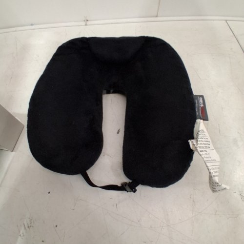 OBUSFORME MICROBED TRAVEL NECK PILLOW - BLACK (MODEL: PL-MTP-BK) image 3