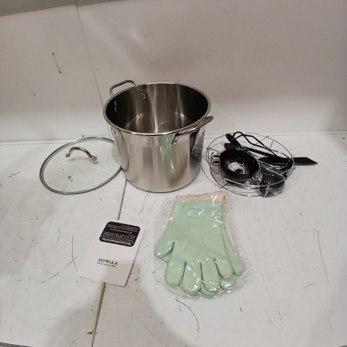 HOMKULA CANNING POT WITH KIT - 20.5 QT - STAINLESS STEEL (MODEL: ALHOCK) image 3