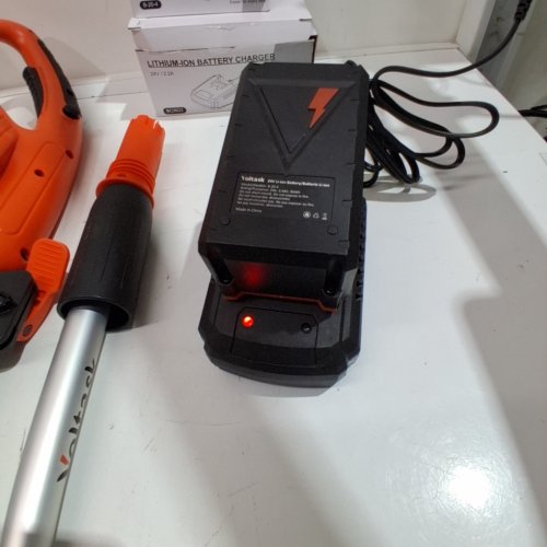 VOLTASK CORDLESS ELECTRIC SNOW SHOVEL - 13" - 24V *TOOL ONLY* BLACK/ORANGE (MODEL: CSS001-130OR-CAVK) image 2