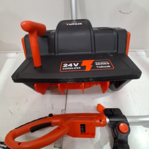 VOLTASK CORDLESS ELECTRIC SNOW SHOVEL - 13" - 24V *TOOL ONLY* BLACK/ORANGE (MODEL: CSS001-130OR-CAVK) image 5
