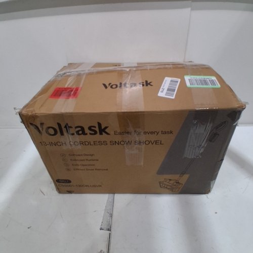 VOLTASK CORDLESS ELECTRIC SNOW SHOVEL - 13" - 24V *TOOL ONLY* BLACK/ORANGE (MODEL: CSS001-130OR-CAVK) image 8
