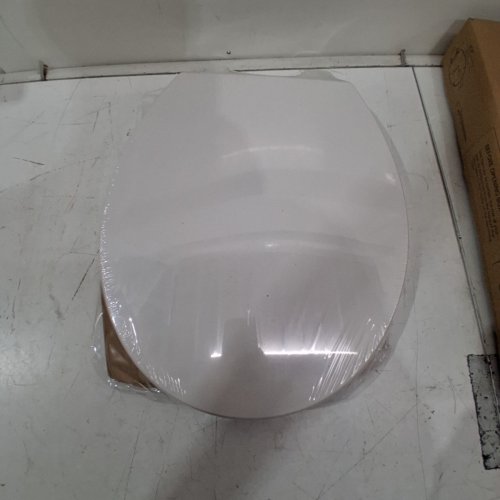 PUKANIUM ROUND SOFT-CLOSE TOILET SEAT - 16.5" - WHITE (MODEL: 14G004-M) image 3