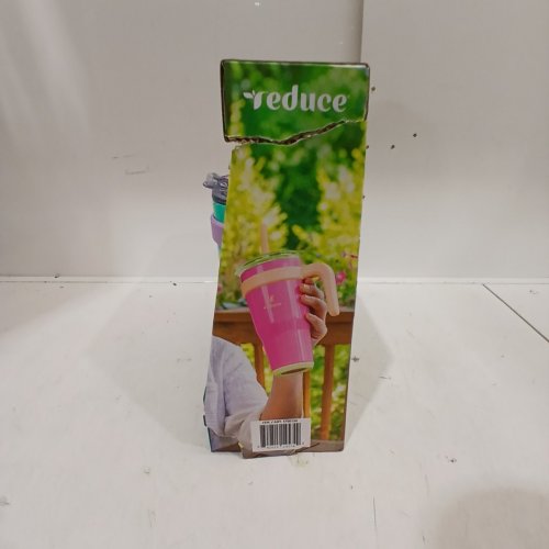 2PK REDUCE VACUUM INSULATED TUMBLERS - 24OZ - PINK/MINT (MODEL: 1796134) image 3
