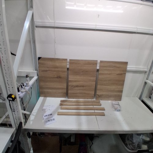 WOODEN WASHER AND DRYER COUNTERTOP - 54" X 27" - OAK - (MODEL: DX0202-C240330S-02) image 2