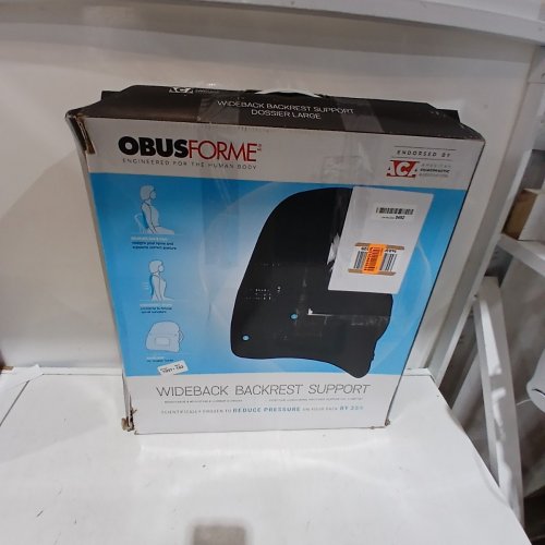 OBUSFORME WIDEBACK BACKREST SUPPORT (BLACK) image 3