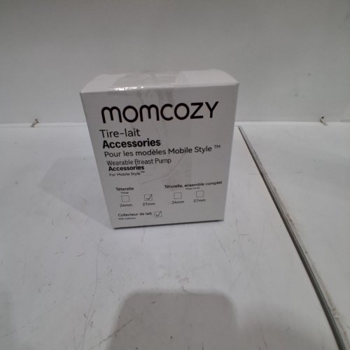 MOMCOZY M5 REPLACEMENT ACCESSORIES DOUBLE-LAYER FLANGE- 27MM - CLEAR/WHITE image 7
