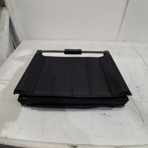 PORTABLE FOLDING FOAM PADDED STADIUM/BLEACHER SEAT WITH STORAGE POUCH - 16" X 13" X 15" - BLACK image 7