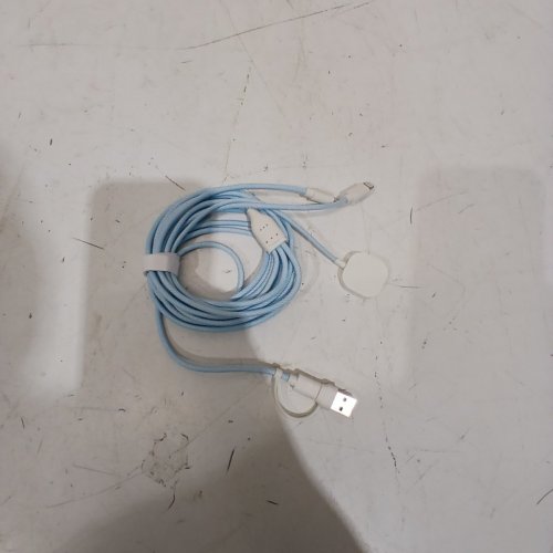 3-IN-1 MULTIFUNCTIONAL CHARGER CABLE FOR MULTIPLE DEVICES - BLUE/WHITE image 3