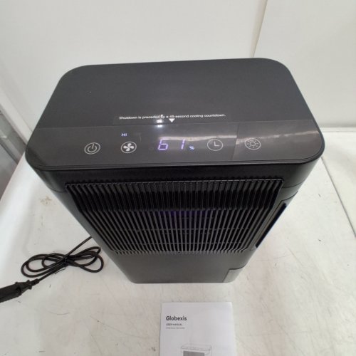 GLOBEXIS ROTARY DEHUMIDIFIER - 120V - 270W - 2.5L - BLACK (MODEL: CS10D) image 2