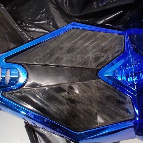 WEELMOTION HOVERBOARD ALL TERRAIN 6.5" WHEELS / VIBRANT LIGHTS & MUSIC SPEAKER - 220LBS MAX - CHROME BLUE (MODEL: WM-05) image 5