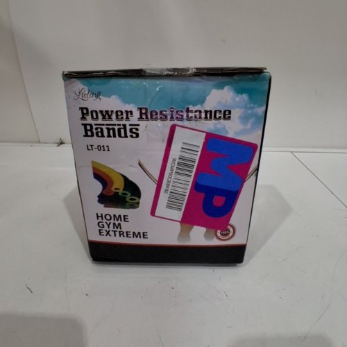 RESISTANCE BAND SET - 10-50 LBS - MULTICOLOR (MODEL: LT-011) image 4