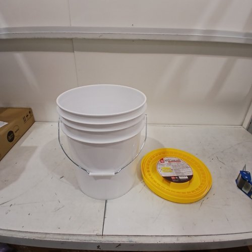 72 HRS YELLOW READY SEAL LID WITH 5GAL (18.92L) BUCKET FOR DRY FOOD STORAGE image 2