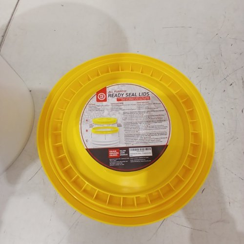 72 HRS YELLOW READY SEAL LID WITH 5GAL (18.92L) BUCKET FOR DRY FOOD STORAGE image 3