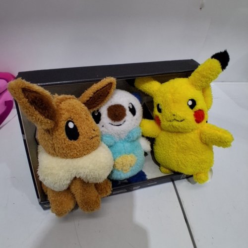 3PK POKEMON STUFFED ANIMAL TOYS - ASSORTED COLOURS (MODEL: 1851499) image 5