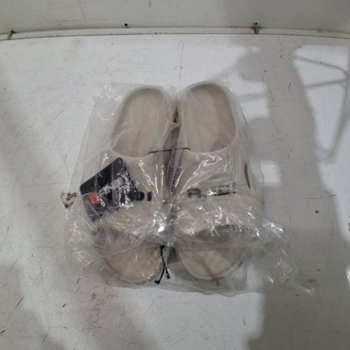 MEN'S ANDI 1 RUBBER SLIDES SLIDES - 11 - BEIGE image 2