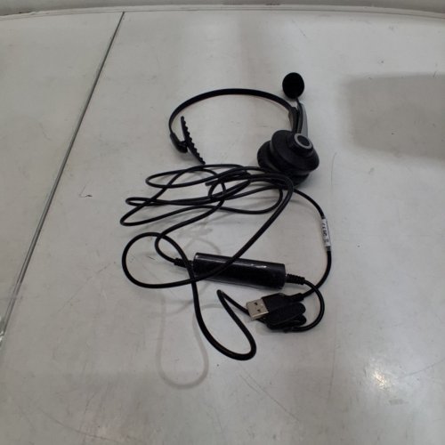 WANTEK CALL CENTER HEADSET MONO NOISE CANCELING - BLACK (MODEL:A681) image 3