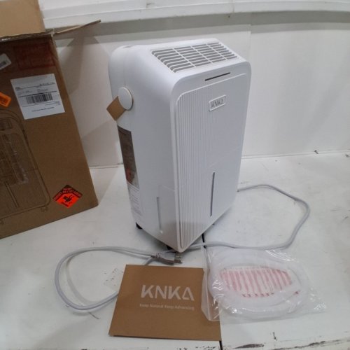 KNKA DEHUMIDIFIER WITH DRAIN HOSE - 2500SQFT - 230W - 120V - WHITE (MODEL: PD22SC-12) image 4