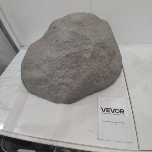 MULTI-PURPOSE OUTDOOR FAUX ROCK COVER/DECOR - 26" X 21" - GREY (MODEL: CP-68) image 2