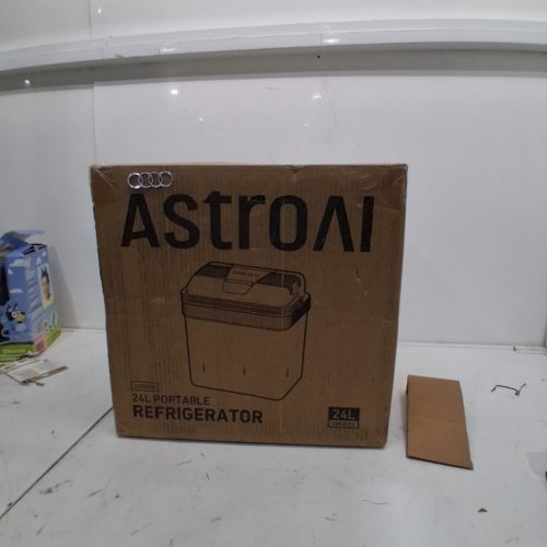 ASTROAI ELECTRIC COOLER - 26 QT-24 L 12 V DC PORTABLE THERMOELECTRIC CAR COOLER - INCLUDES 2 ICE PACKS - TEAL (MODEL: LY0324A) image 7