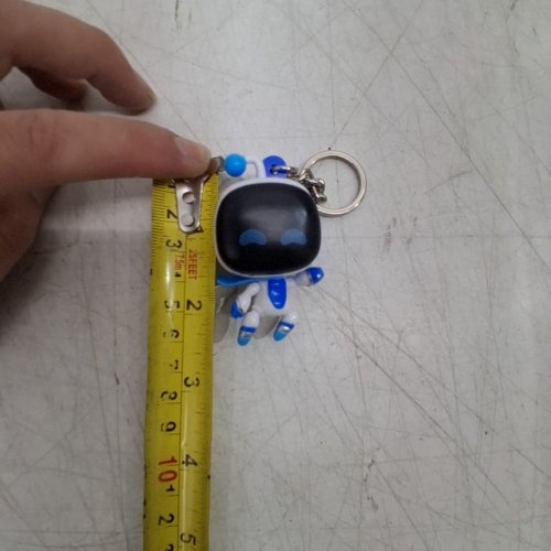 YUME POCKET HERO PLAYSTATION KEYCHAIN - 3" - ASTROBOT / BLUE / WHITE (MODEL: 11378) image 4