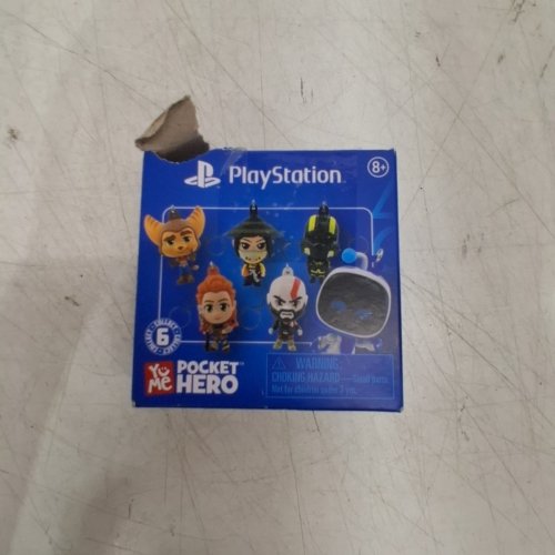 YUME POCKET HERO PLAYSTATION KEYCHAIN - 3" - ASTROBOT / BLUE / WHITE (MODEL: 11378) image 5