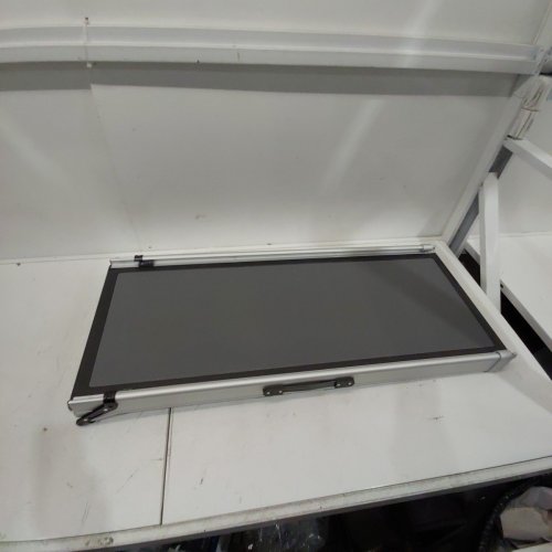 PETSAFE PORTABLE TELESCOPING PET RAMP WITH GRIP -SILVER/GREY (MODEL:62461) image 3