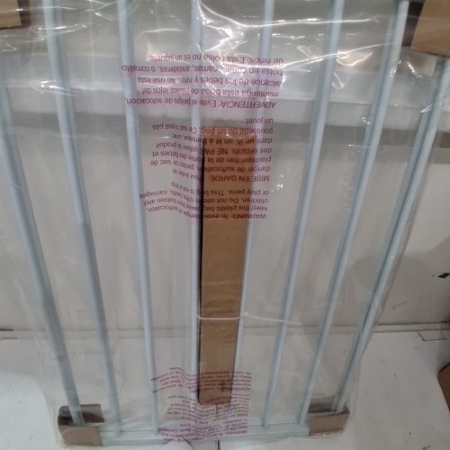 REGALO EXTRA WIDE 2-IN-1 TOP OF STAIRWAY AND HALLWAY SAFETY GATE WITH MOUNTING KIT - WHITE (MODEL: 1250 DS) image 3